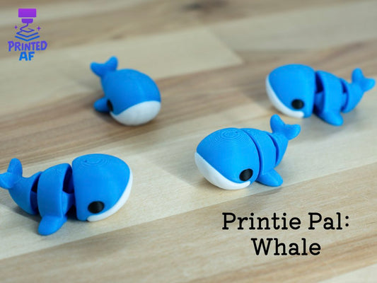 Whale Printie Pal