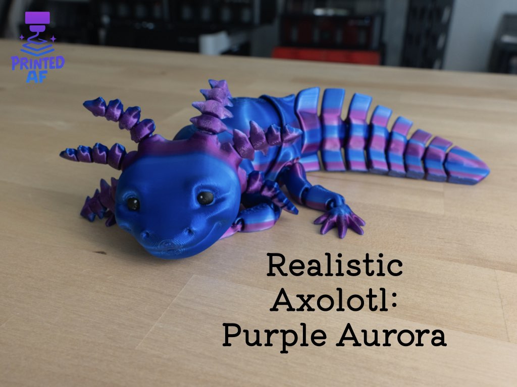 Realistic Axolotl