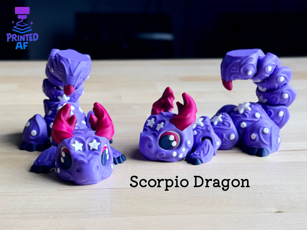 Scorpio Dragon PrintedAF