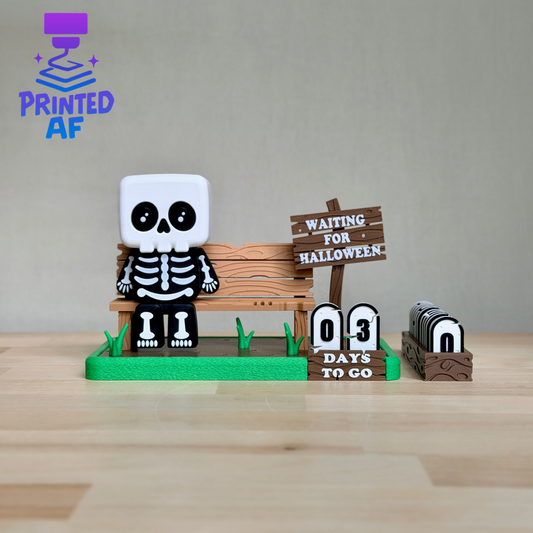 Skeleton Countdown Calendar