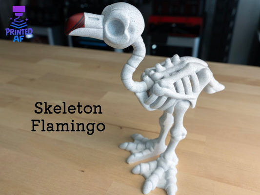 Skeleton Flamingo