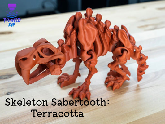Skeleton Sabertooth
