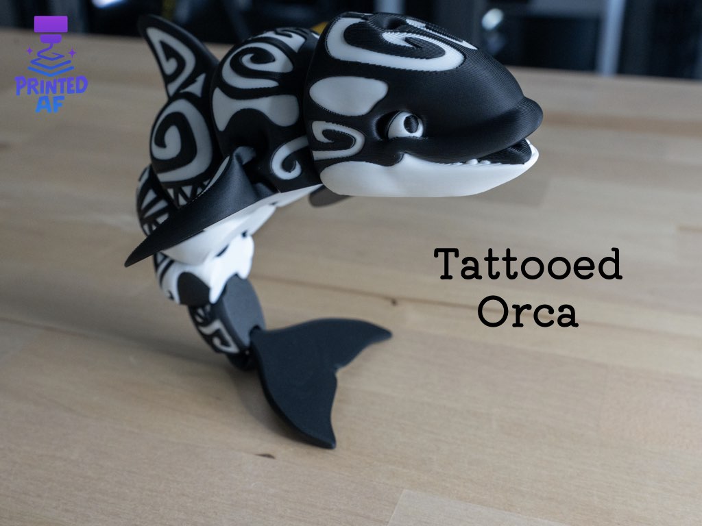 Tattooed Orca