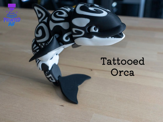 Tattooed Orca