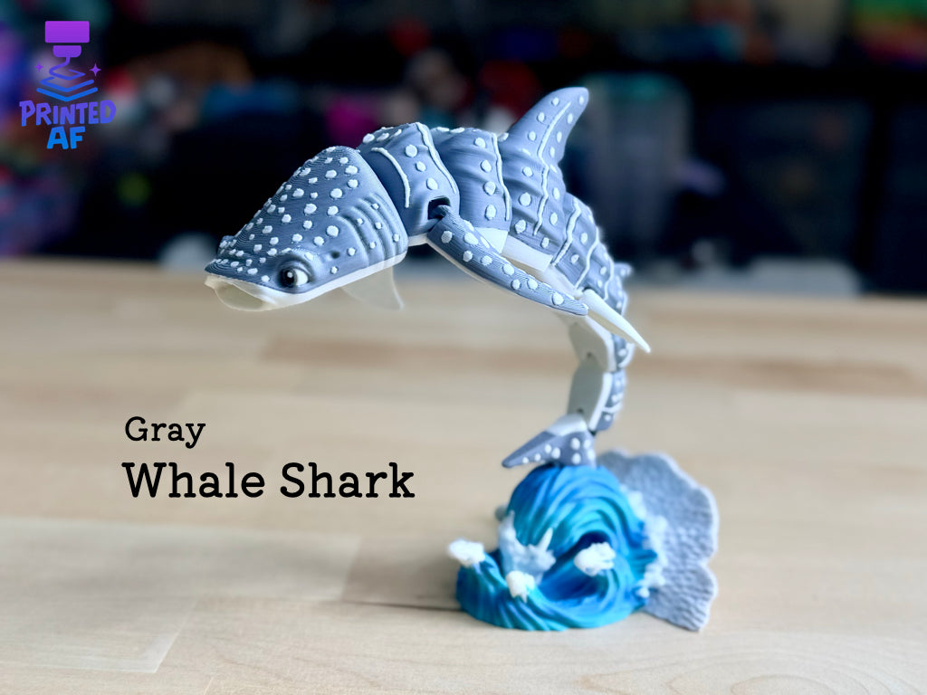 Whale Shark with Waves